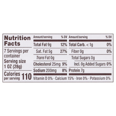 Black Creek White Cheddar Sharp Cheese - 7 Oz - Image 2