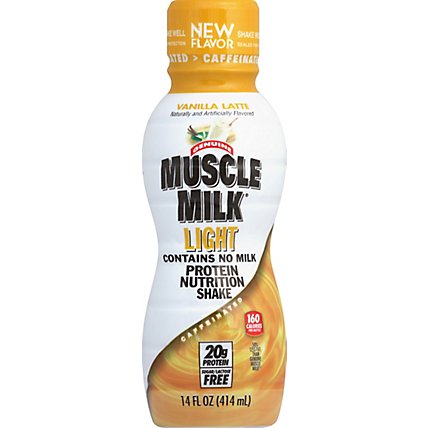 Muscle Milk Vanilla Latte Lght - 14 Fl. Oz. - Image 2