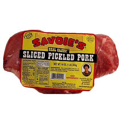 Savoies Pickled Pork - 1 Lb - Image 1