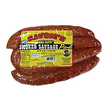 Savoies Mild Smoked Sausage Pork - 16 Oz - Image 1