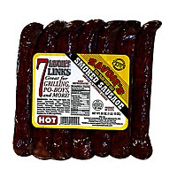 Savoies Hot Sausage - 28 Oz - Image 1