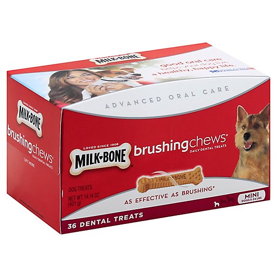 Milk Bone Brushing Chews Mini Value Pack - 14.14 Oz