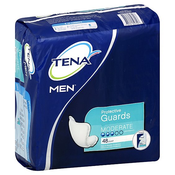 Tena Serenity For Men Protective Moderate Guards - 48 Count