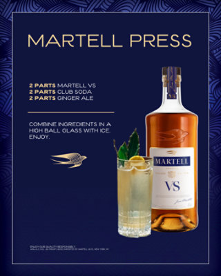 Martell VS Single Distillery Cognac - 375 Ml - Image 2