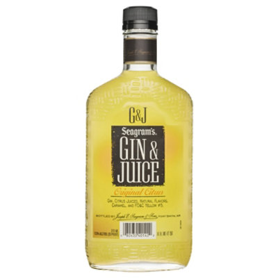 Seagrams Gin & Juice Citrus 375 Ml Haggen
