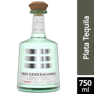 Tres Generaciones Plata Tequila - 750 Ml - Image 1