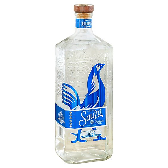 Sauza Tequila Blue Silver 80 Proof Pet - 1.75 Liter