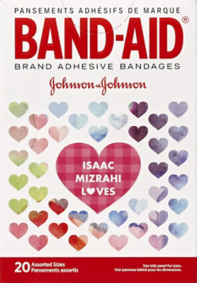 Band Aid Adult Decorated - 20 Count - Image 1