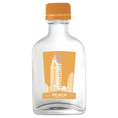 New Amsterdam Vodka Peach Flavored - 100 Ml - Image 1