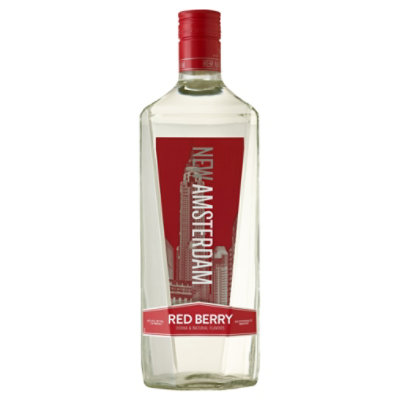 New Amsterdam Red Berry Flavored Vodka 70 Proof - 1.75 Liter - Image 2