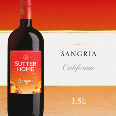 Sutter Home Sangria Red Wine Bottle - 1.5 Liter - Image 1