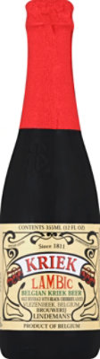 Lindemans Kriek Lambic Beer Bottle - 12 Fl. Oz. - Image 2