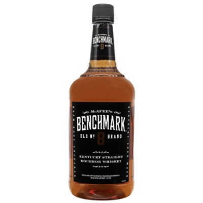 Benchmark Kentucky Straight Bourbon Whiskey 80 Proof Plastic Bottle - 1.75  Liter - acmemarkets