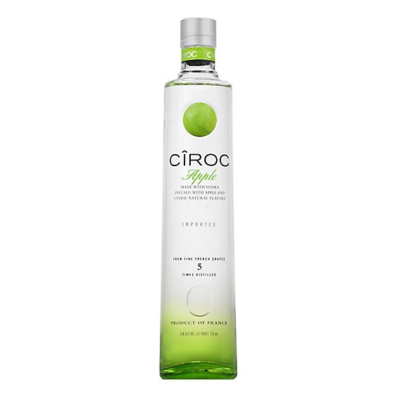 Ciroc Apple Made with Infused Vodka with Natural Flavors - 375 Ml