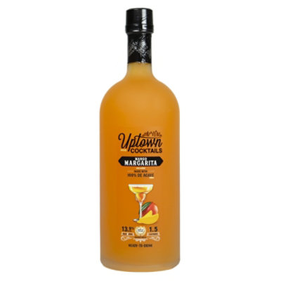 Uptown Mango Margarita Cocktail - 1.5 Liter - Image 1