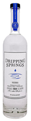 Dripping Springs Texas Vodka - 750 Ml - Image 1