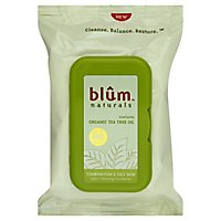 Blum Naturals Towelettes Daily/Oily - Each - Image 1