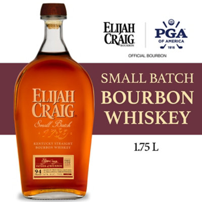 Elijah Craig Bourbon - 1.75 Liter - Image 1