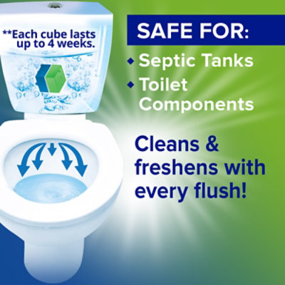 Soft Scrub Duo-Cubes Alpine Fresh In-Tank Toilet Bowl Cleaner - 4 Count - Image 3