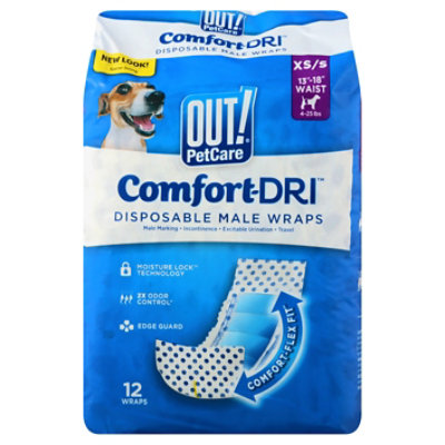 Out Disposable Male Wrap - 12 Count - Image 3