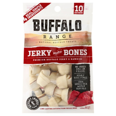 Buffalo range deals jerky bones