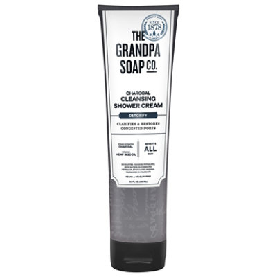 The Grandpa Soap Company Shower Crem Chrcoal Clens - 9.5 Oz - Image 3