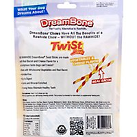 Dreambone Twist Sticks Bacon & Cheese - 50 Count - Image 3