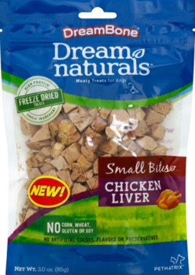 Dreambone Freeze Dried Treats Chicken Liver - 3 Oz - Image 2