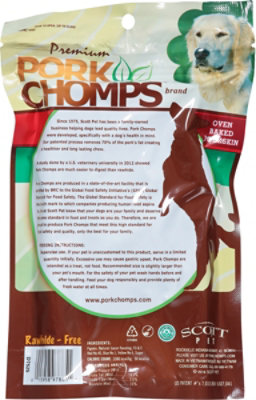 Pork Chomps Bacon Flavored Big Twists - 4 Count - Image 5