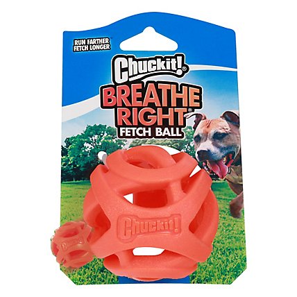 Chuckit! Breathe Right Fetch Ball MD - 1 Each - Image 3