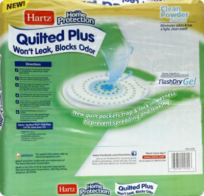Hartz Hp Quilted Plus Pads - 50 Count - Image 3