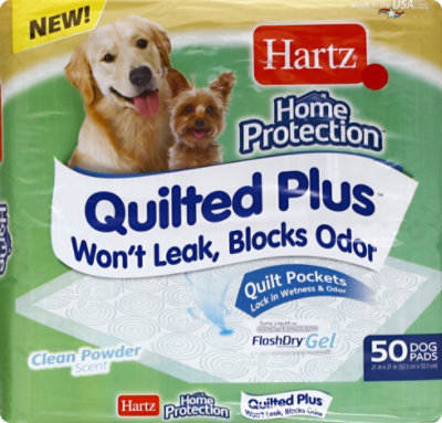 Hartz Hp Quilted Plus Pads - 50 Count - Image 2