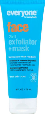 Everyone Exfoliator Mask Face 2in1 - 4 Oz - Image 2