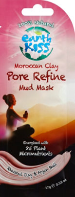 Earth Kis Mask Mud Clay Pore Refine - 0.59 Oz