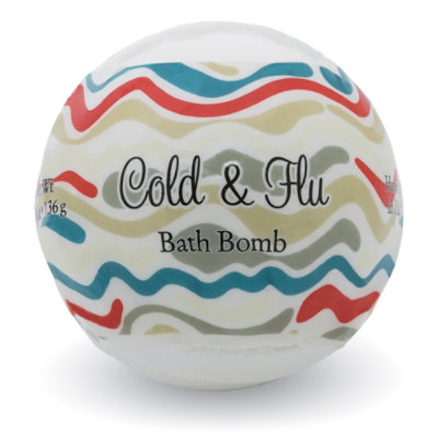 Primal Elements Cold & Flu Bath Bomb - Each - Image 1