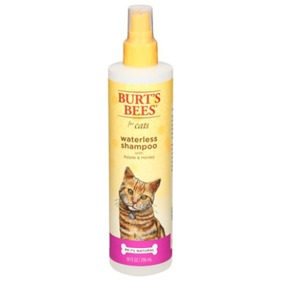 Burts Bees For Cats Shampoo Waterless With Apple & Honey - 10 Oz