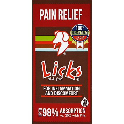 Licks Dog Pain Relief - 30 Count - Image 2