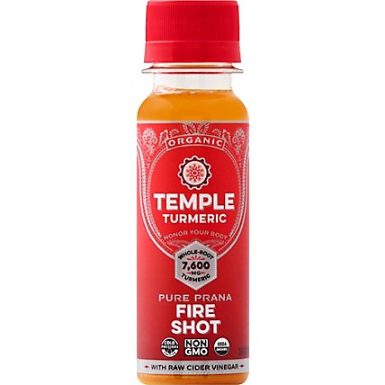 Temple Organic Fire Shot Pure Prana - 3 Oz - Image 2