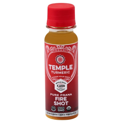 Temple Organic Fire Shot Pure Prana - 3 Oz