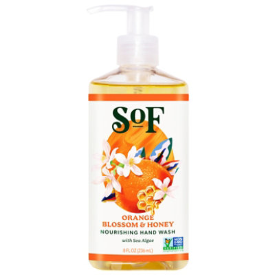 South Of Hand Wash Orng Blosm Hny - 8 Oz - Image 2