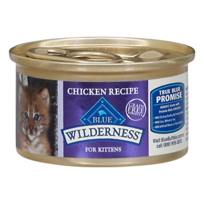 BLUE Wilderness Kitten Chkn Wet Cat Food - 3 Oz