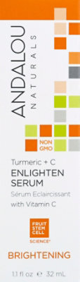 Andalou Naturals Turmeric + C Enlighten Serum - 1.1 Oz - Image 2