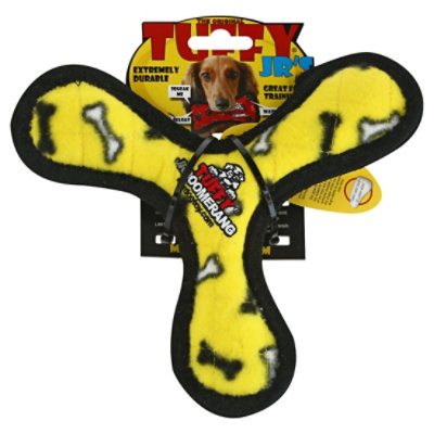 Tuffy Jr Bowmerang Yellow Bone - 1 Each