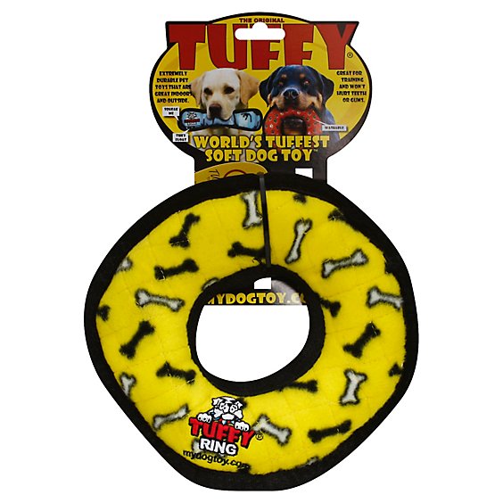 Tuffy Ring Yellow Bone - 1 Each