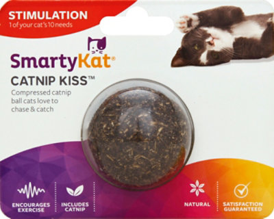 Smartykat Catnip Kiss Compressed Catnip Ball - 1 Each - Image 2