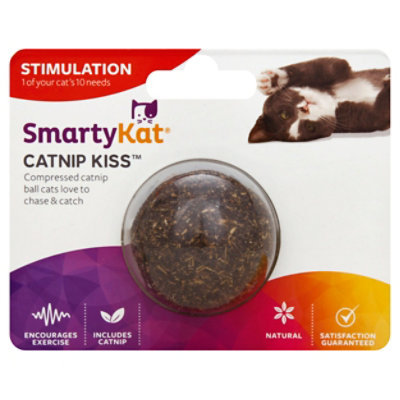 Smartykat Catnip Kiss Compressed Catnip Ball - 1 Each - Image 1