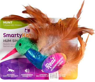 Smartykat Hum Singer Humming Bird Electronic Sound Cat Toy - 1 Each - Image 2