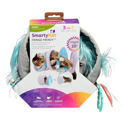 Smartykat Fringe Frenzy Cat Activity Tunnel - 1 Each - Image 3