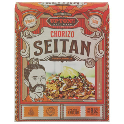 Uptons Na Seitan Chorizo - 8 Oz - Image 3