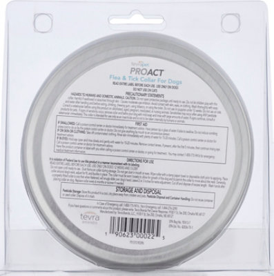 Tevrapet Proact Flea & Tick Collar For Dogs 12 Month - 1 Each - Image 4